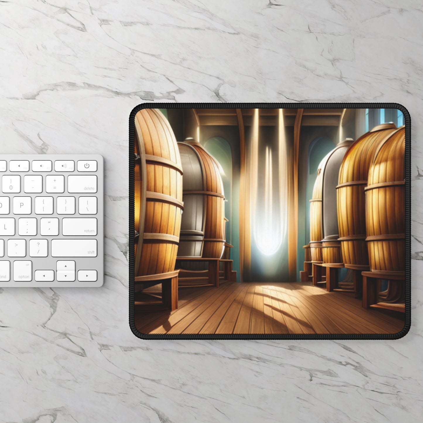 Barrels Concept Style Gaming Mouse Pad