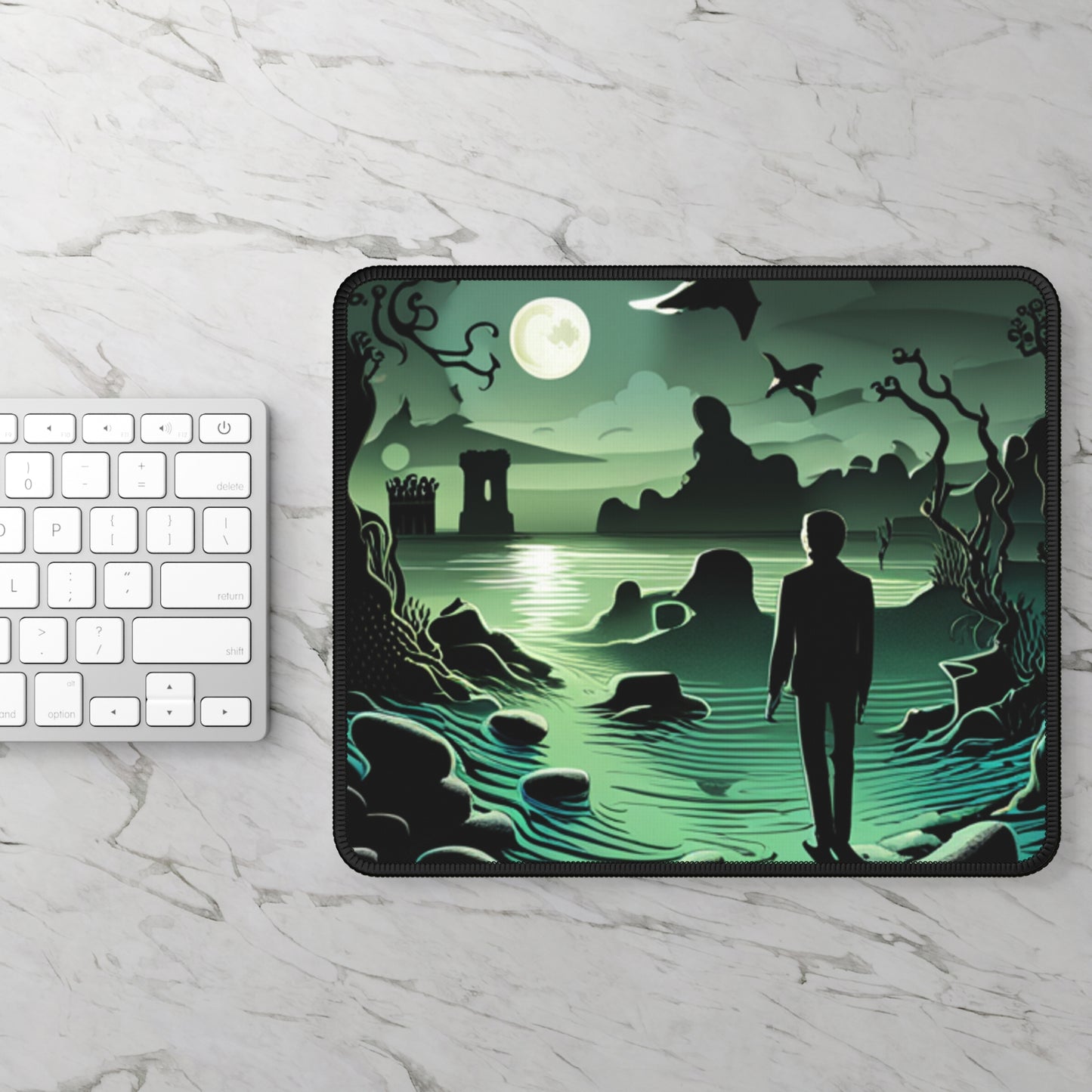 Gloomy Creek Gaming Mouse Pad