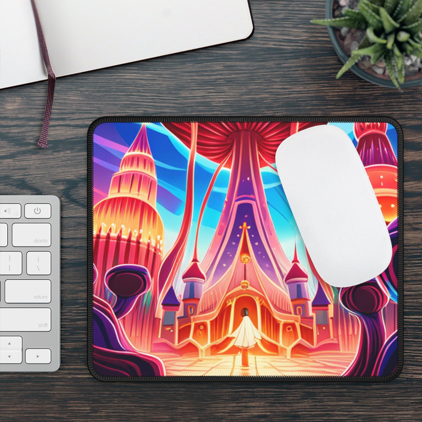 Mushroom Kingdom Style Gaming Mouse Pad
