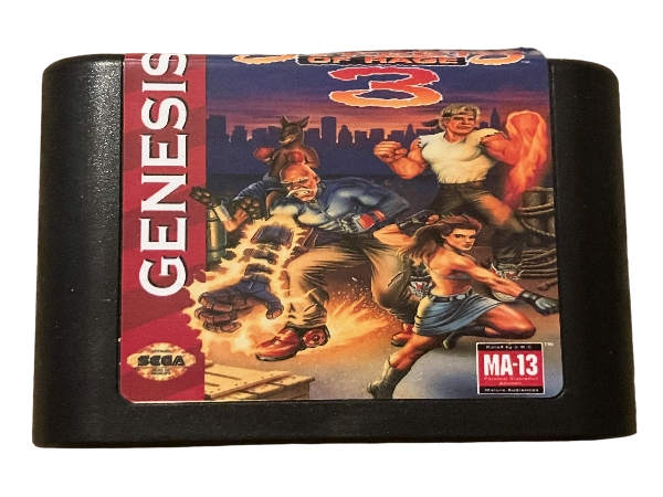 Streets of Rage 3 Sega Genesis Video Game