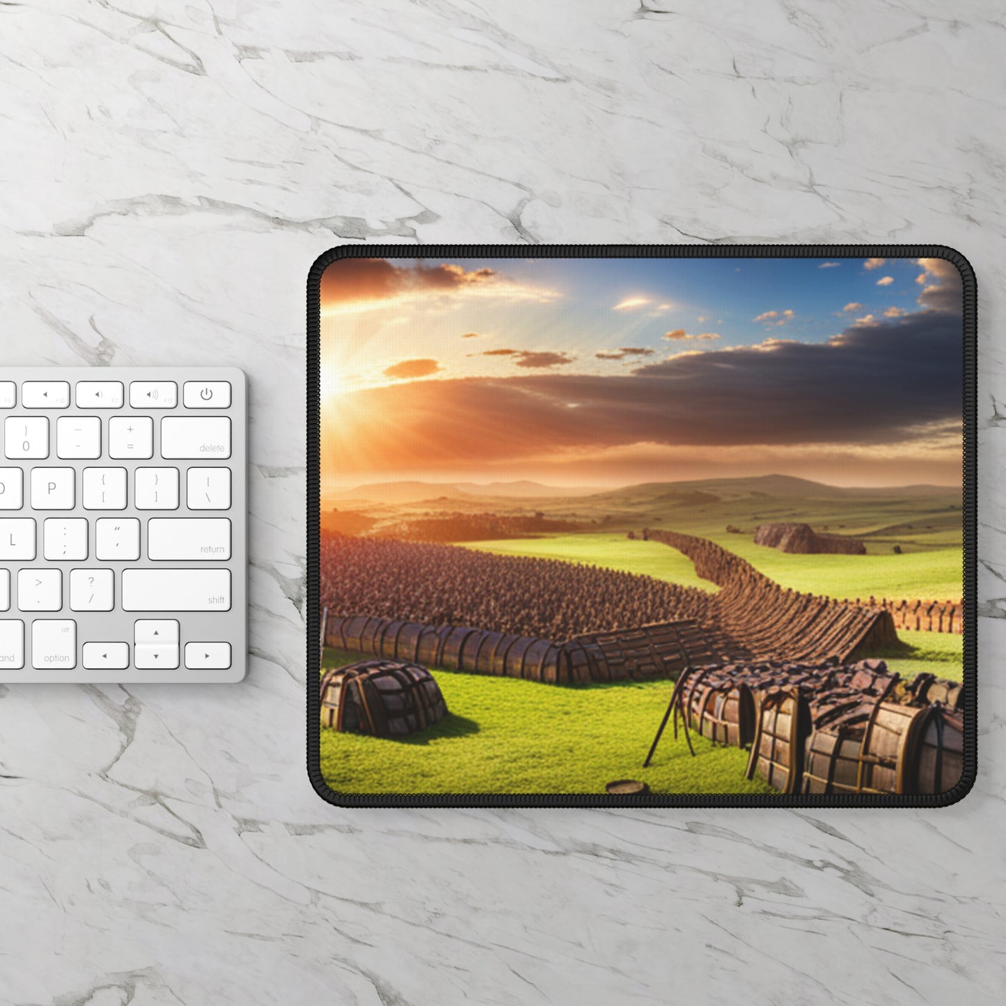 Battlefield Background Gaming Mouse Pad