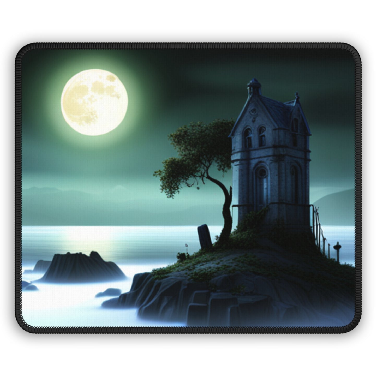 Haunted Island Gaming Mouse Pad