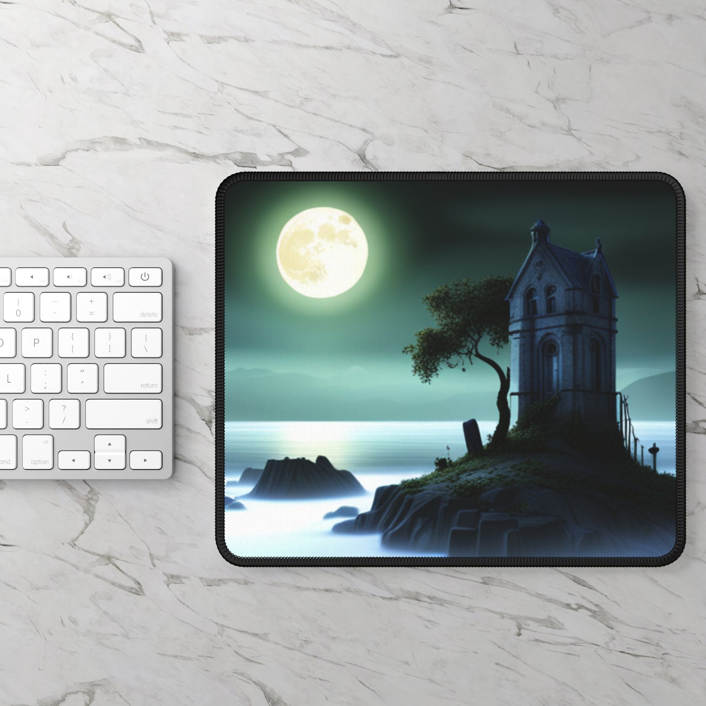 Haunted Island Gaming Mouse Pad