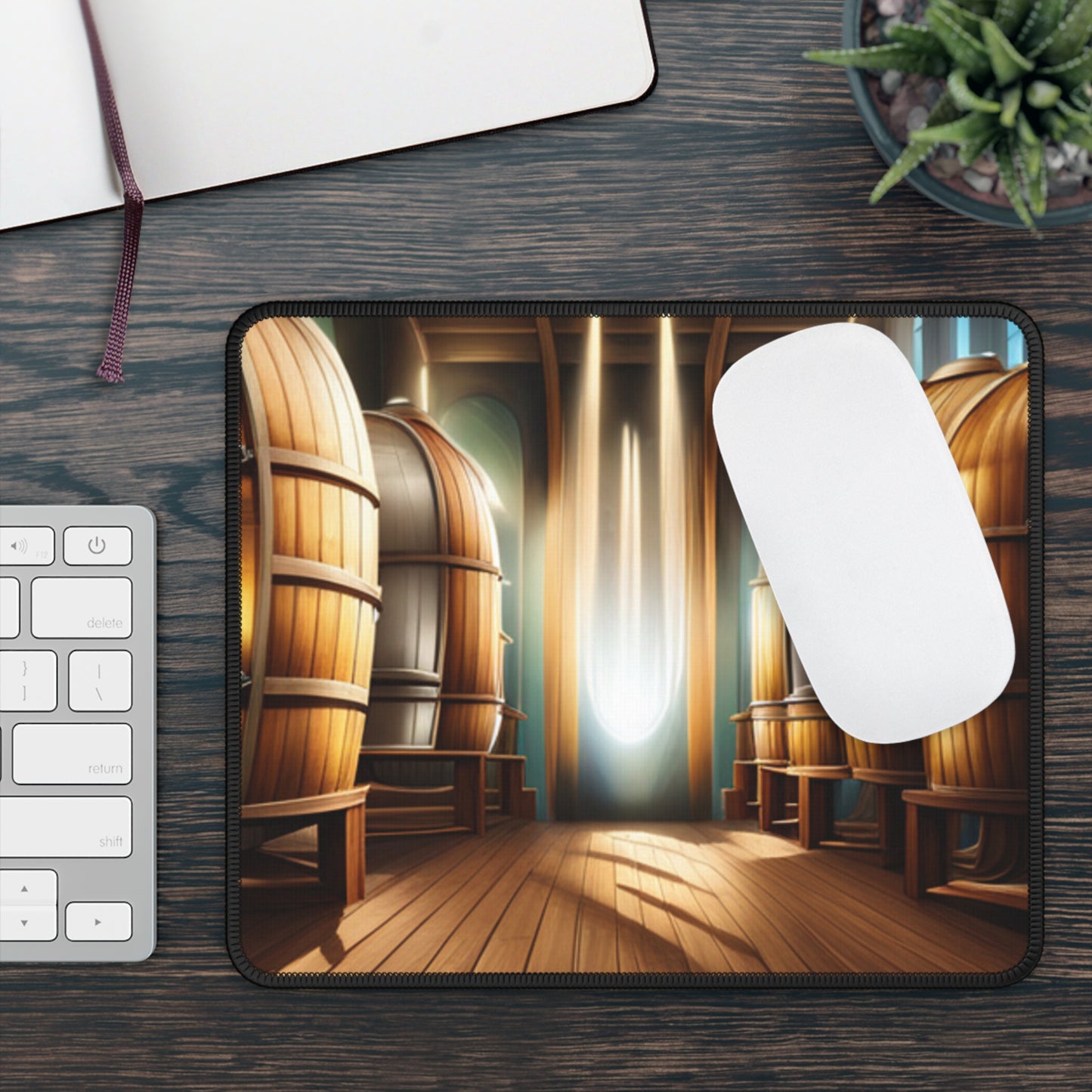 Barrels Concept Style Gaming Mouse Pad
