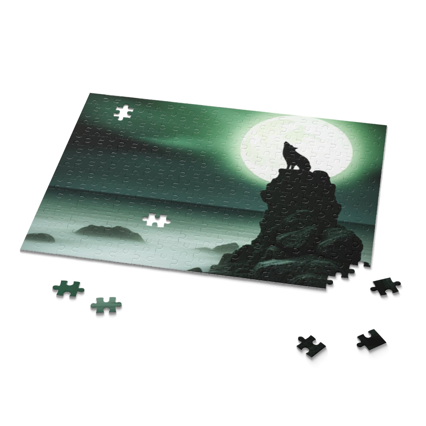 Howlin’ Moon Concept Puzzle (120, 252, 500-Piece)