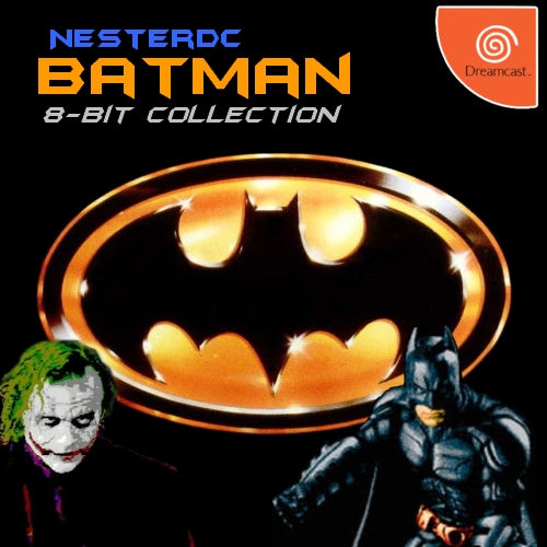 Batman 8 Bit Collection Sega Dreamcast Game