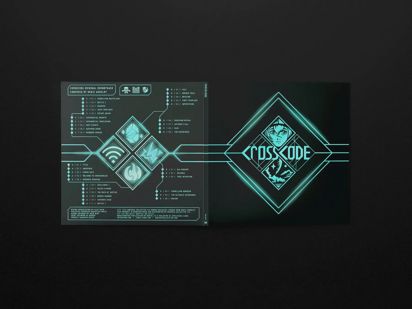 CrossCode (Original Game Soundtrack) - Deniz Akbulut (2xLP Vinyl Record)