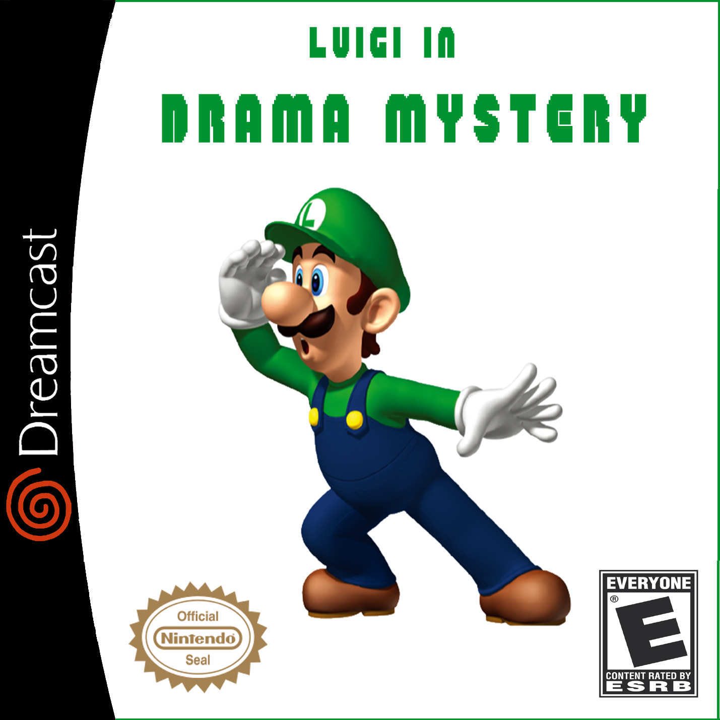 Luigi in Drama Mystery Sega Dreamcast Game