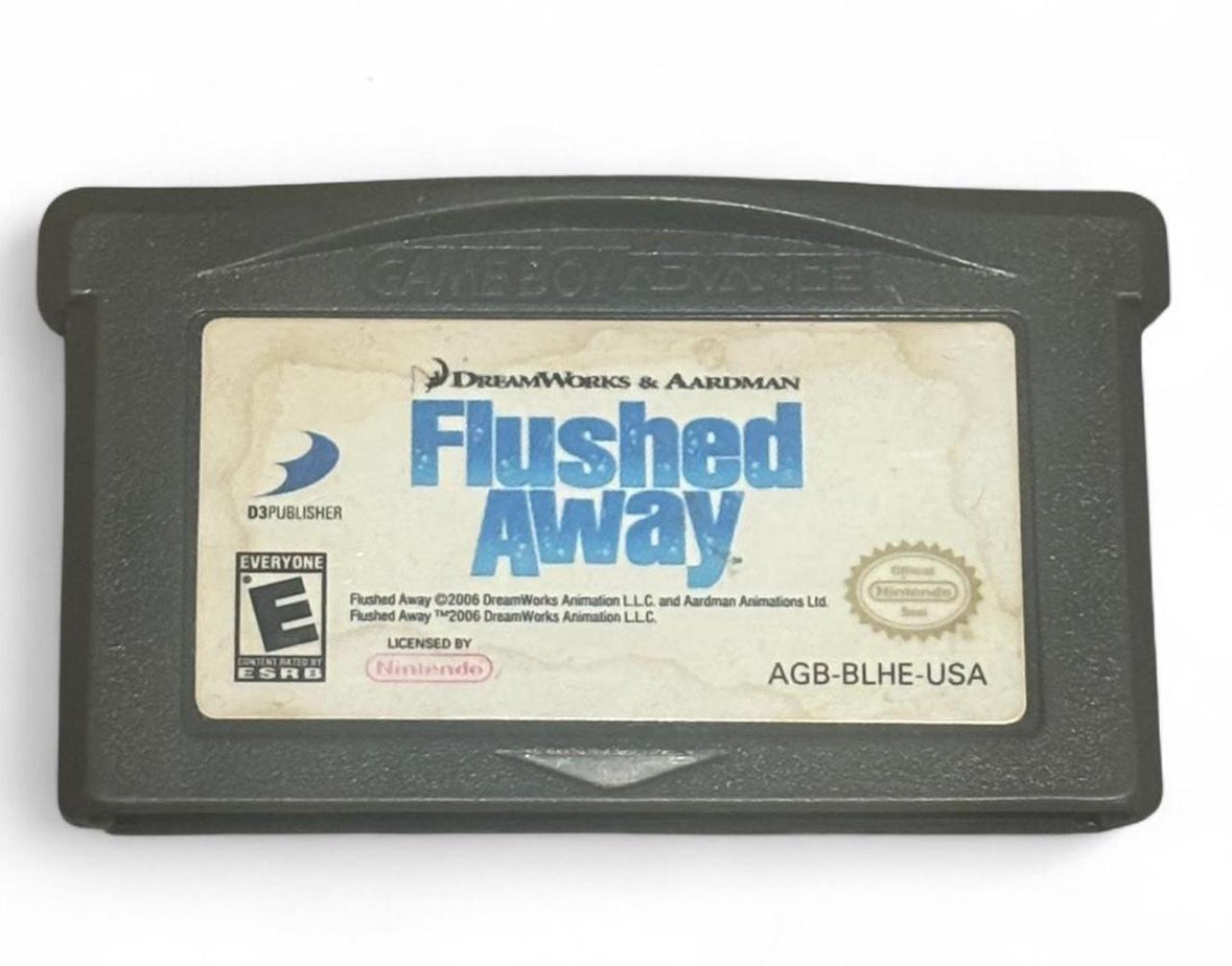 Flushed Away Nintendo Game Boy Advance GBA Video Game