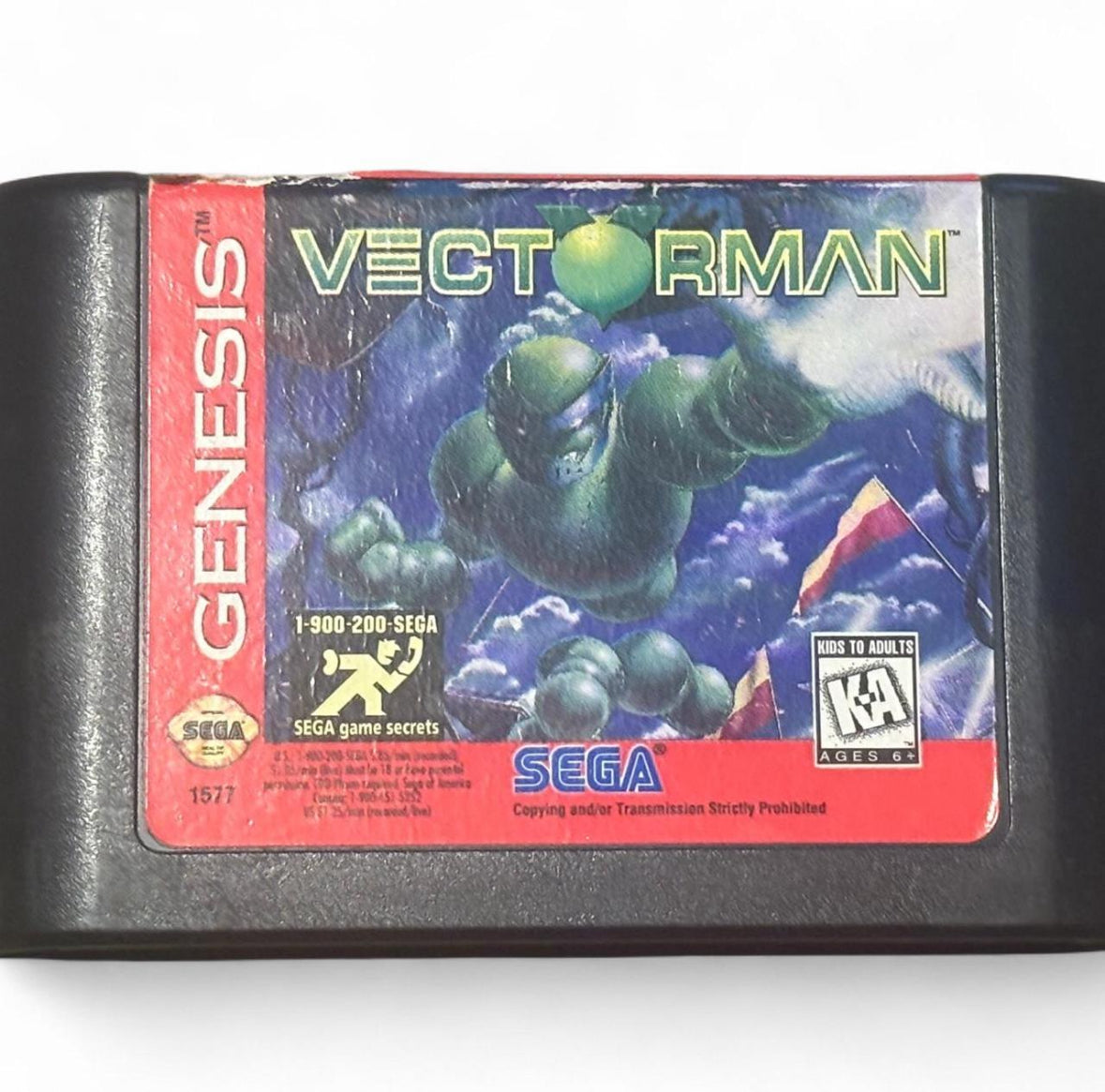 Vectorman Sega Genesis Video Game