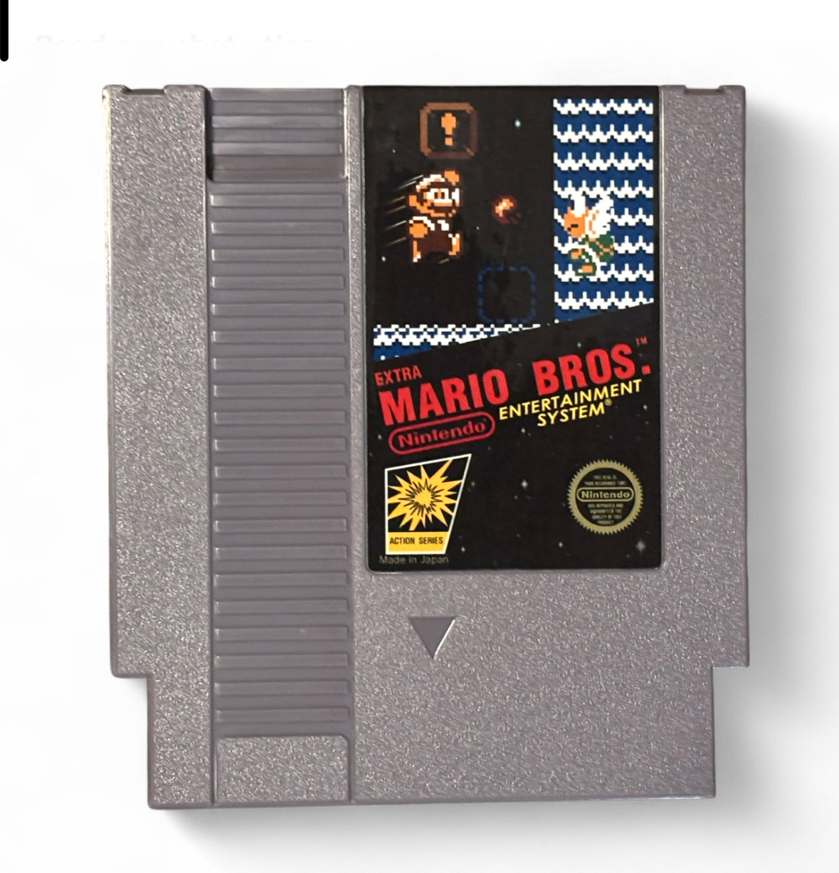 Extra Mario Bros Nintendo NES Video Game