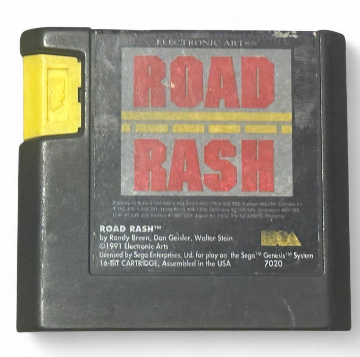 Road Rash Sega Genesis Video Game