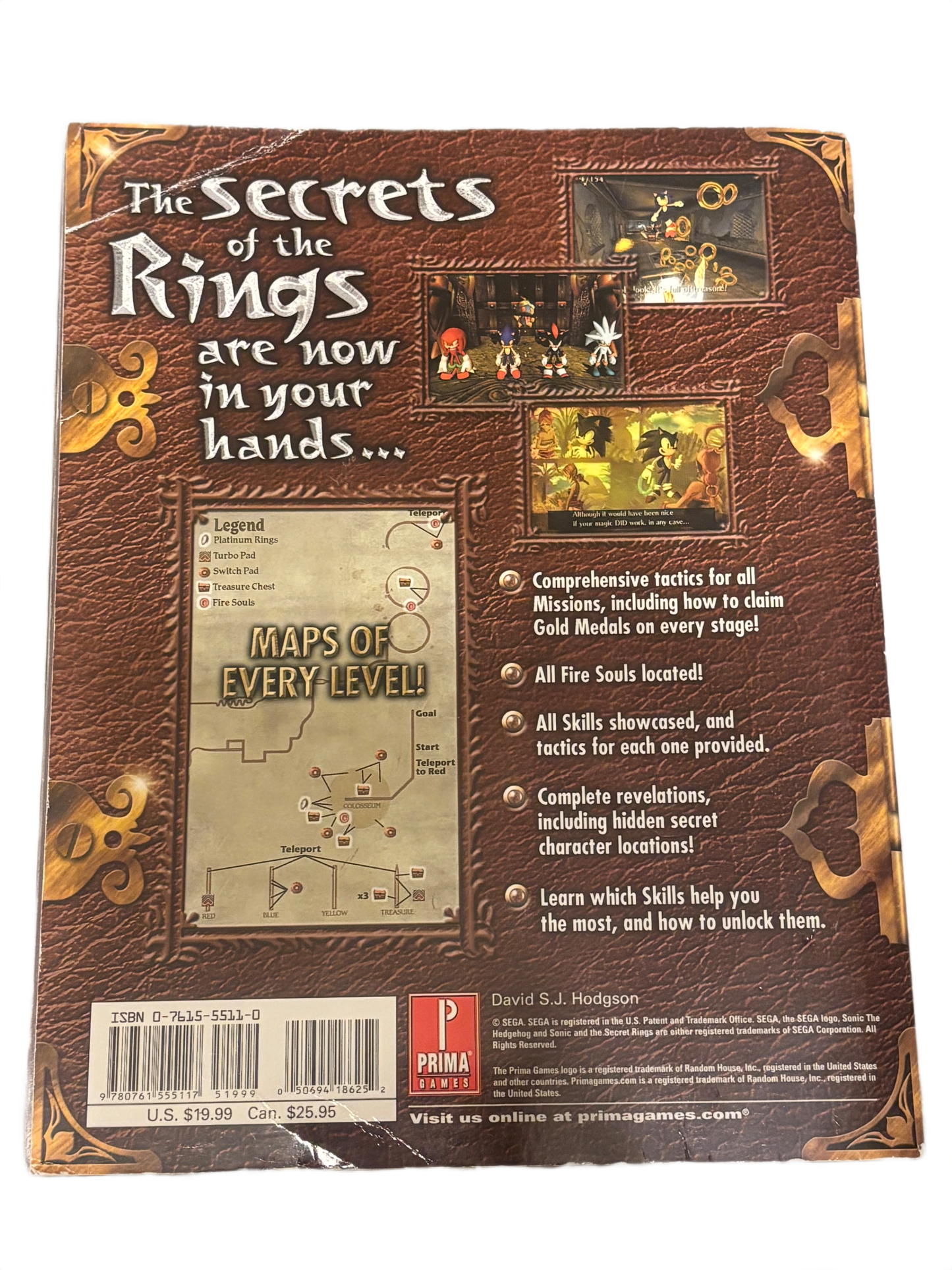 Sonic and the Secret Rings Strategy Guide for Wii