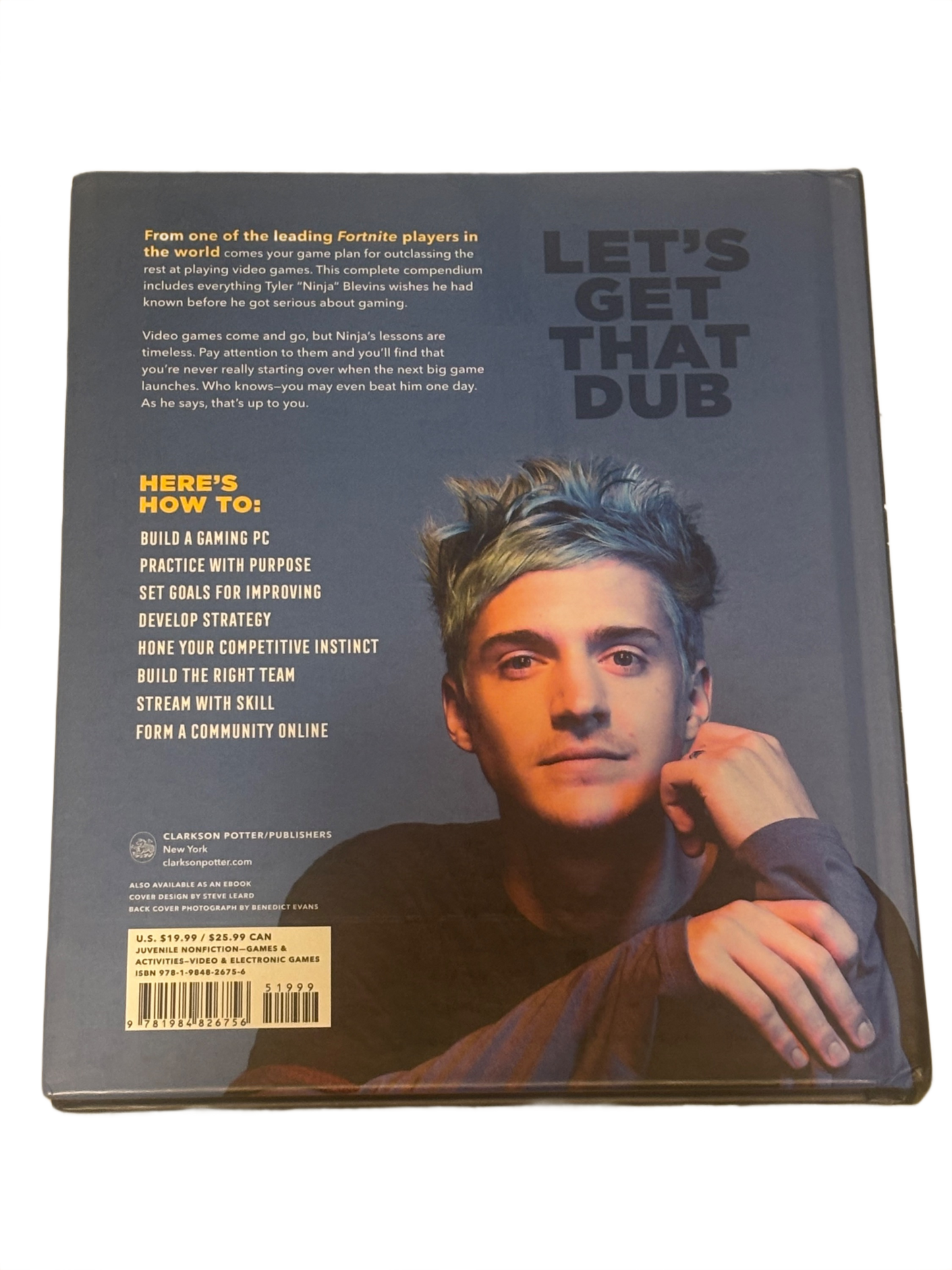 Ninja: Get Good: My Ultimate Guide to Gaming Hardcover Book