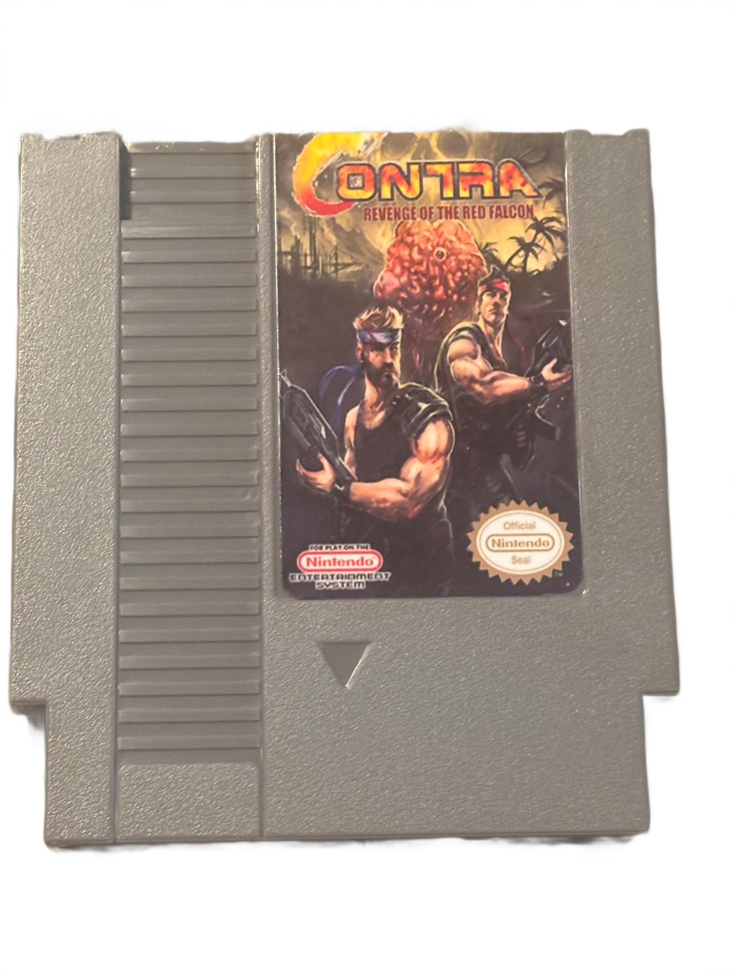 Contra Revenge of the Red Falcon Nintendo NES Video Game
