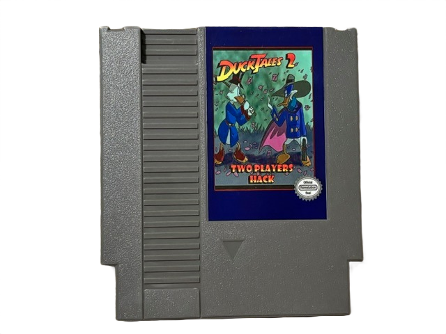 Duck Tales 2 Two Player Hack Nintendo NES Video Game