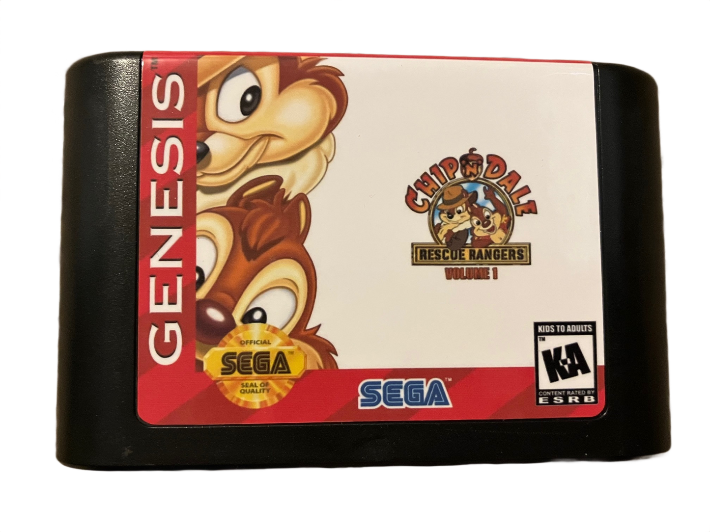 Chip N Dale Rescue Rangers Volume 1 Sega Genesis Video Game