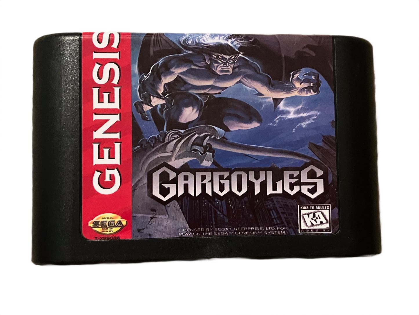 Gargoyles Sega Genesis Video Game