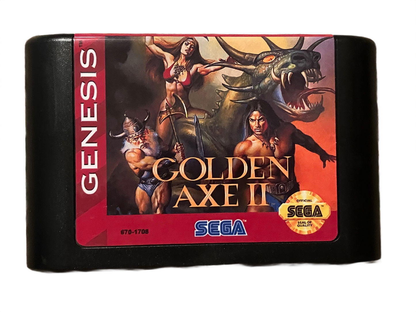 Golden Axe II 2 Sega Genesis Video Game