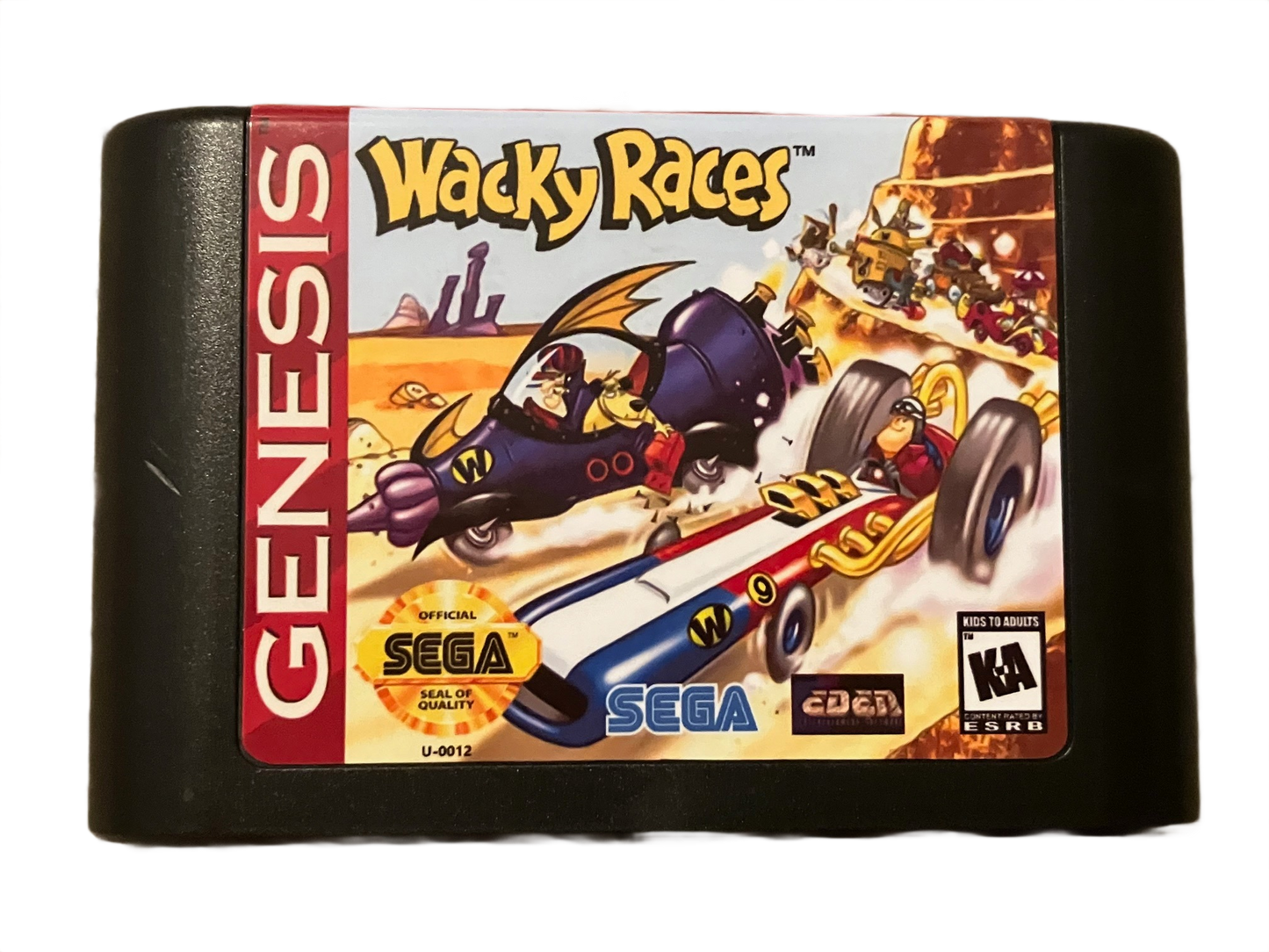 Wacky Races Sega Genesis Video Game