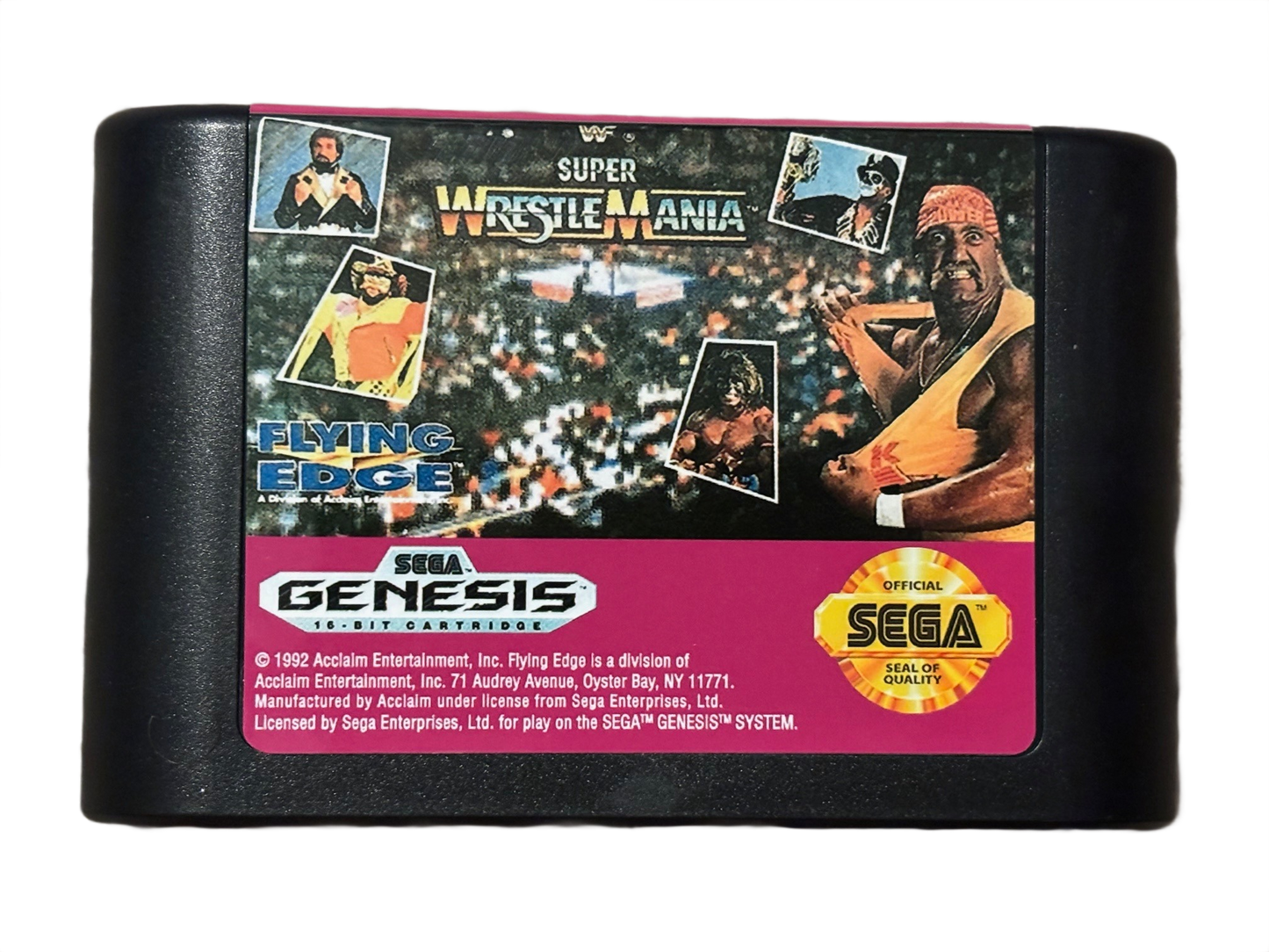 WWF Super Wrestlemania Sega Genesis Video Game