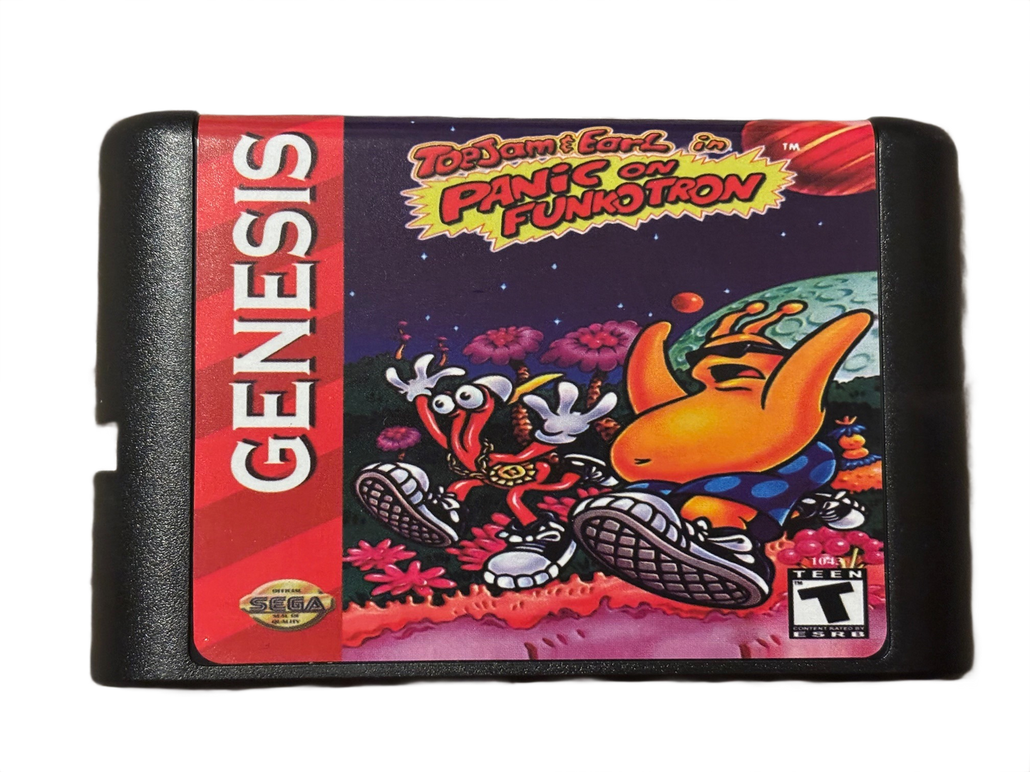 ToeJam & Earl in Panic on Funkotron Sega Genesis Video Game