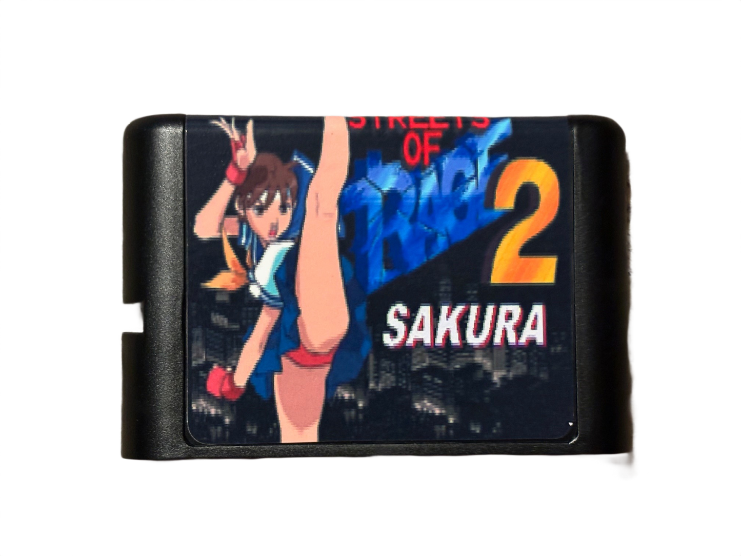 Streets of Rage 2 Sakura Sega Genesis Video Game