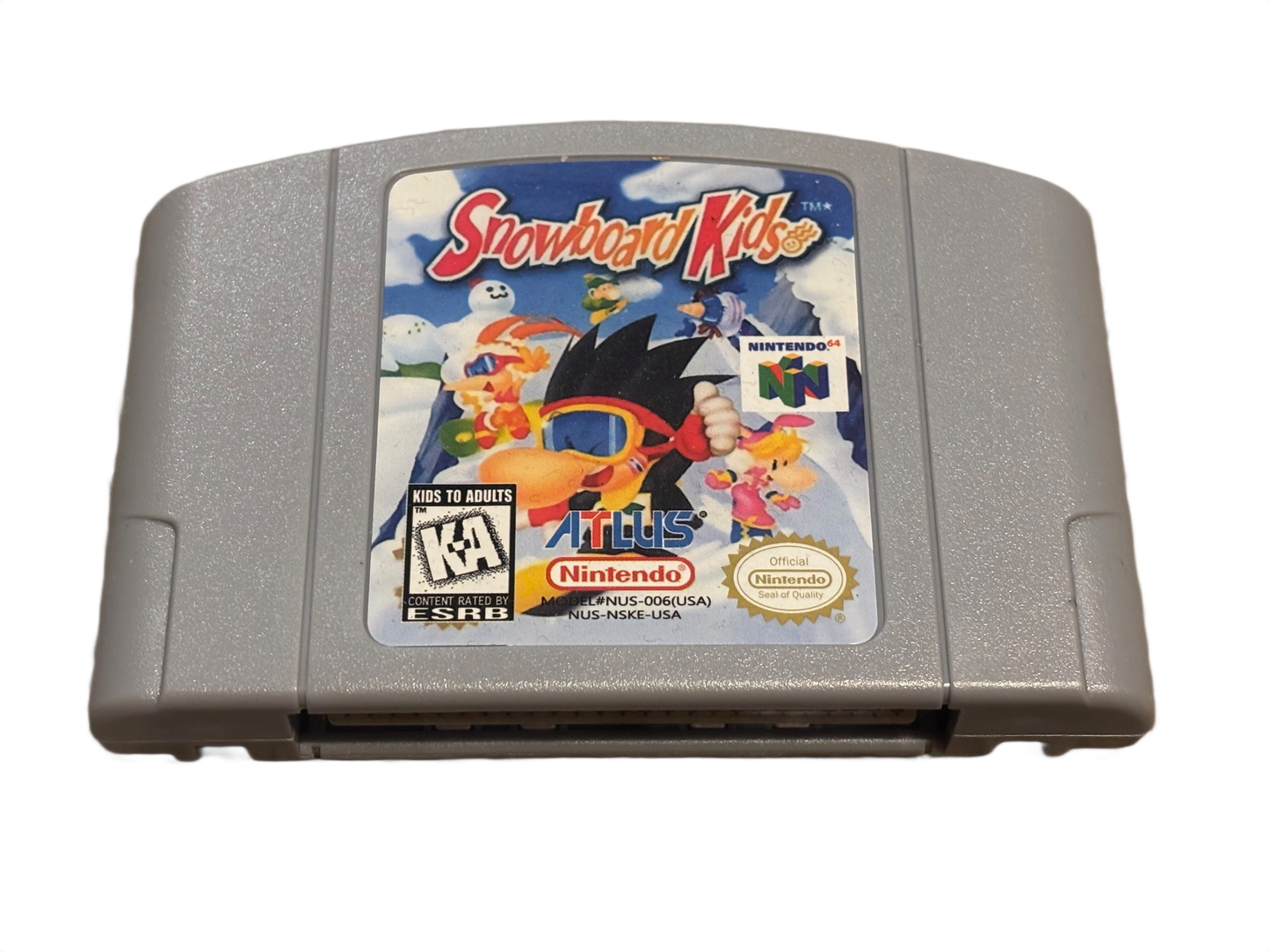 Snowboard Kids Nintendo 64 N64 Video Game
