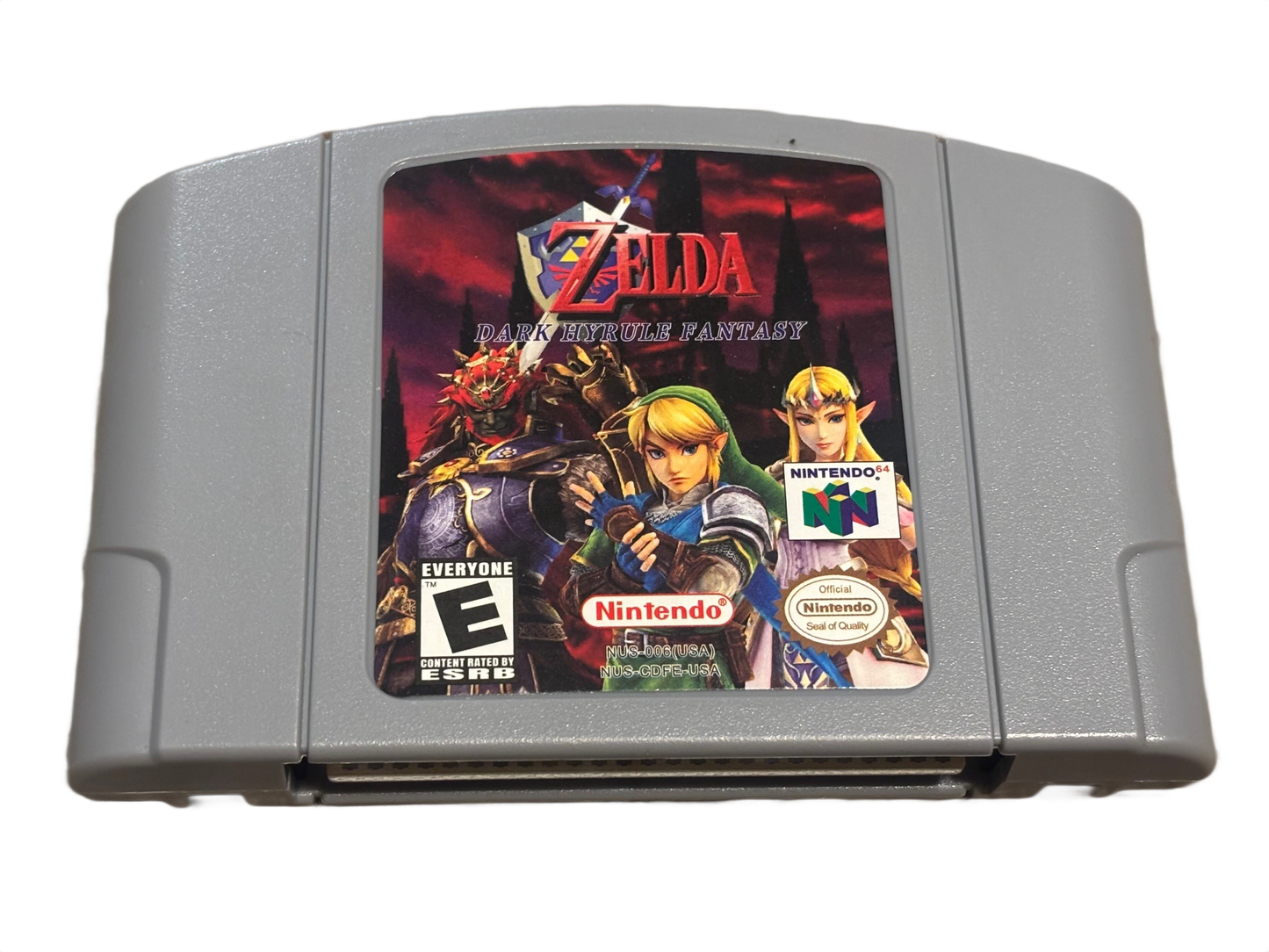 The Legend of Zelda Dark Hyrule Fantasy Nintendo 64 N64 Video Game