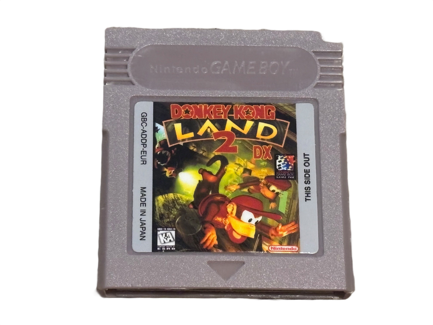 Donkey Kong Land 2 DX Nintendo Game Boy Color Video Game