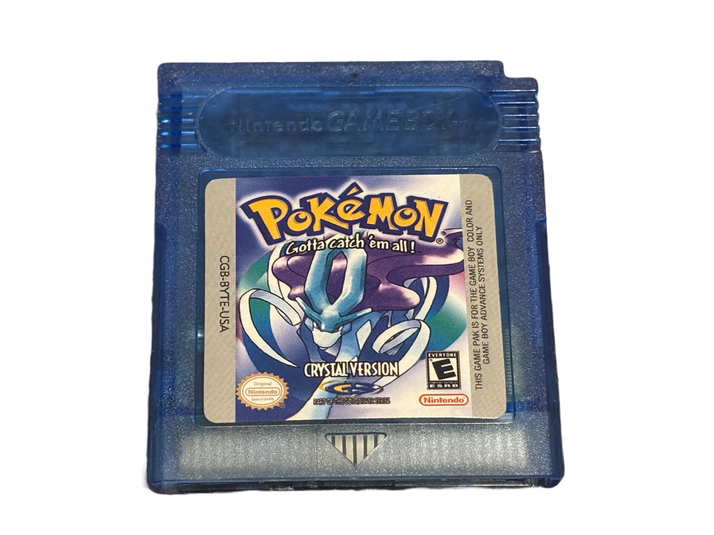 Pokémon Crystal Nintendo Game Boy Color Video Game
