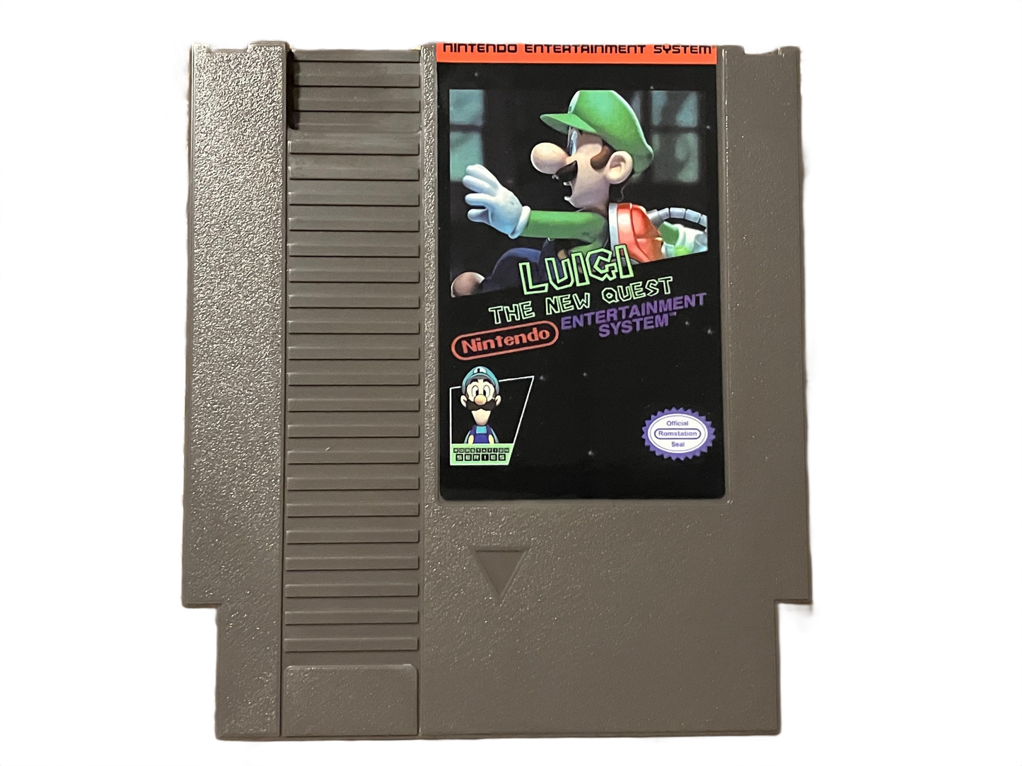 Luigi and the New Quest Nintendo NES Video Game