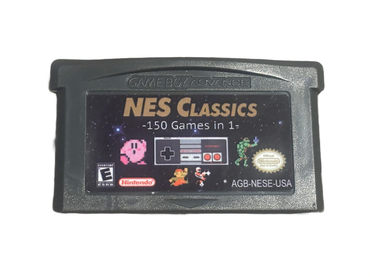 NES Classics 150 in 1 Nintendo Game Boy Advance GBA Video Game