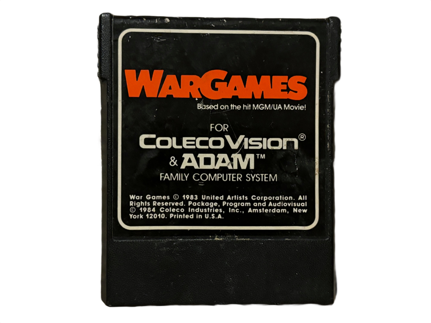 War Games ColecoVision Video Game