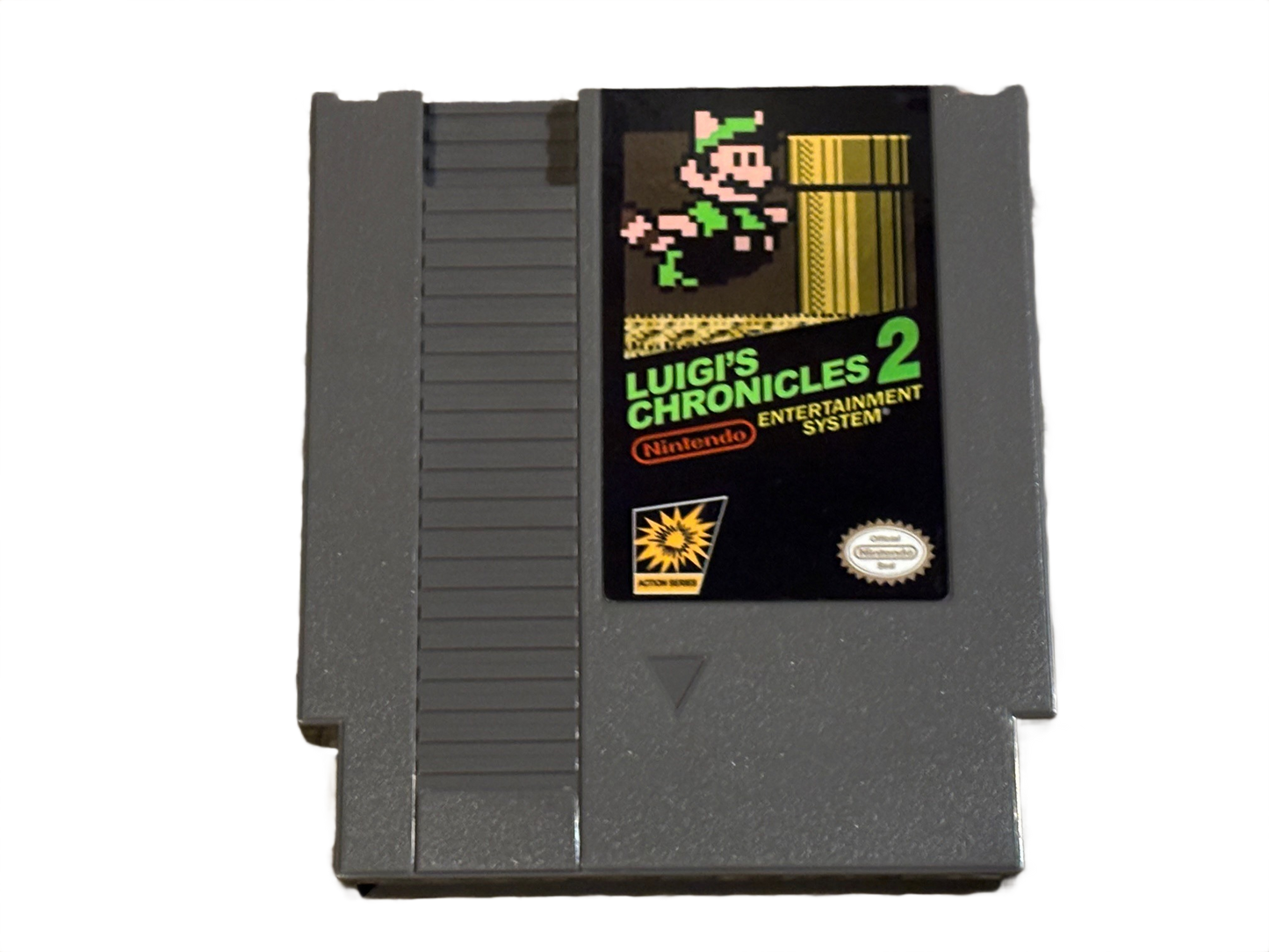 Luigi Chronicles 2 Nintendo NES Video Game