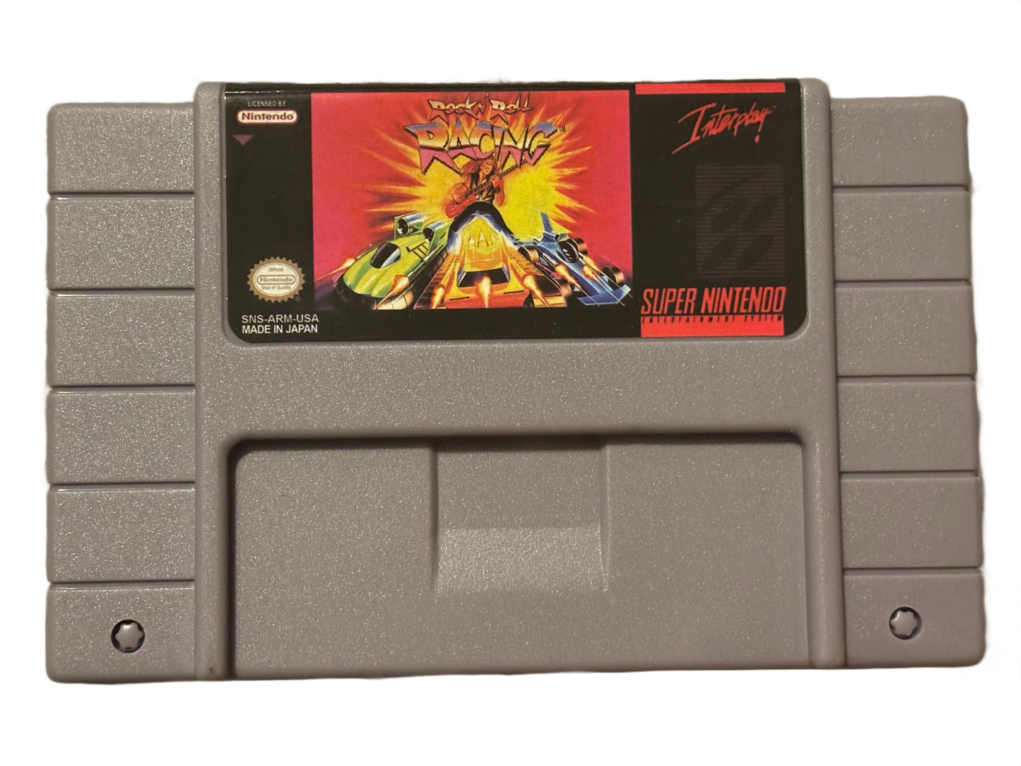 Rock N Roll Racing Super Nintendo SNES Video Game