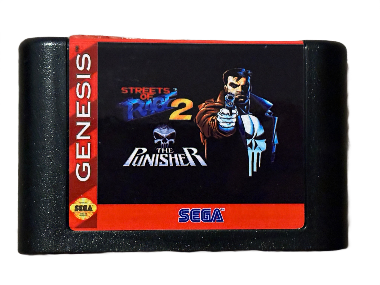 The Punisher in Streets of Rage II Sega Genesis Video Game