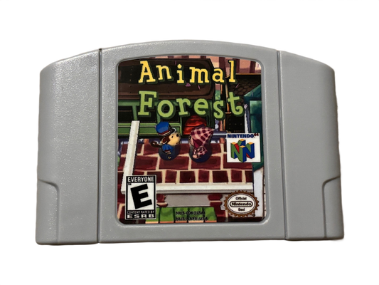 Animal Forest (Crossing) Nintendo 64 Video Game