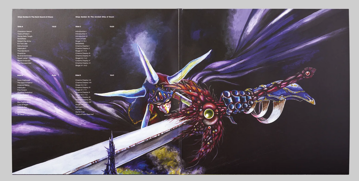 Ninja Gaiden The Definitive Soundtrack, Vol. 2 - Keiji Yamagishi (2xLP Vinyl Record)