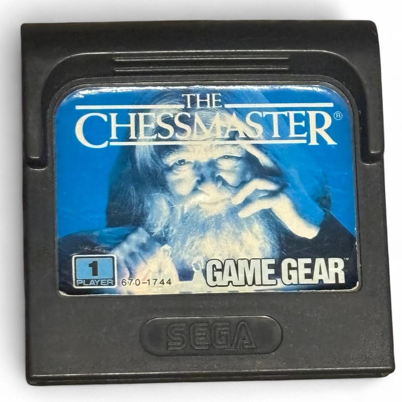 The Chessmaster Sega Game Gear Video Game