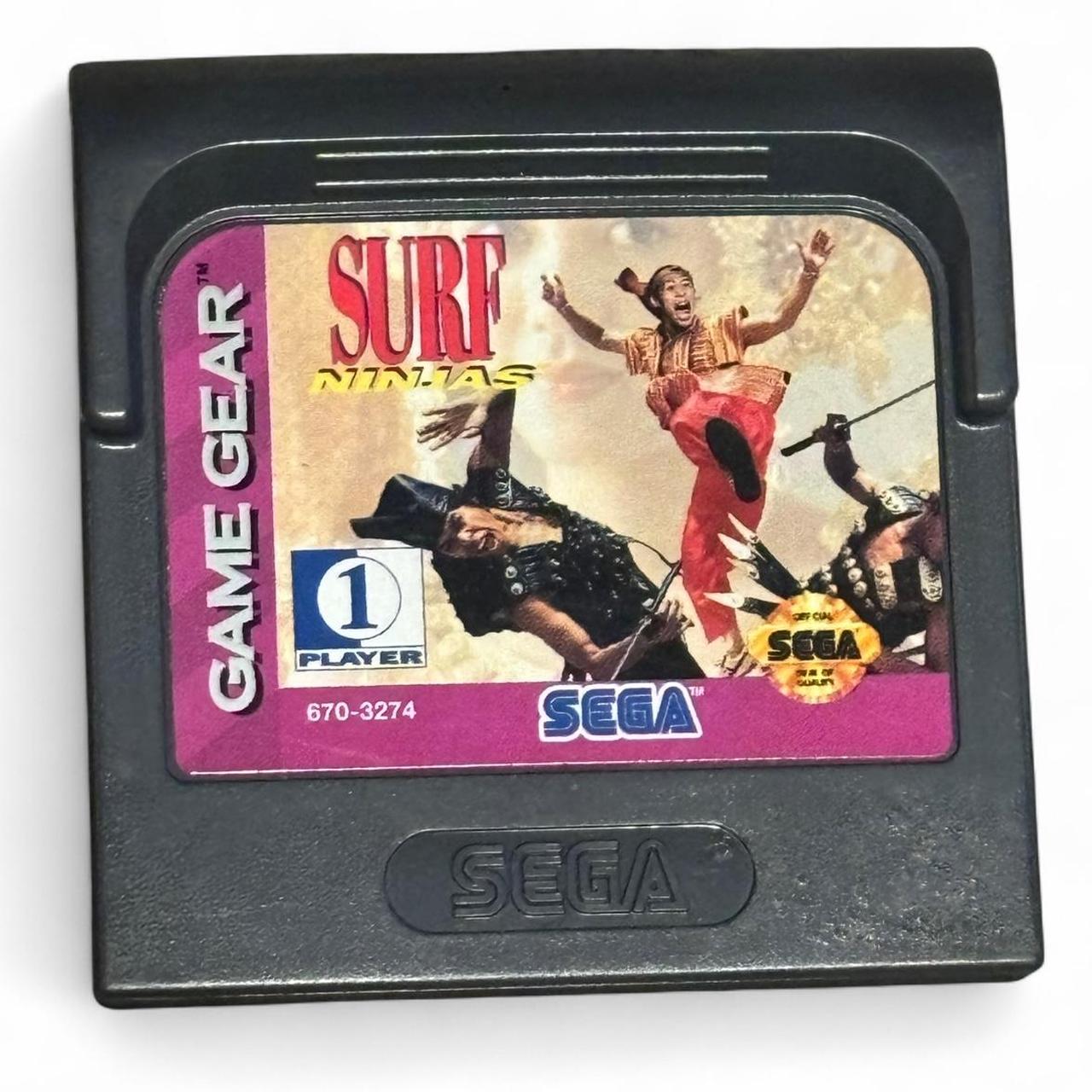 Surf Ninjas Sega Game Gear Video Game