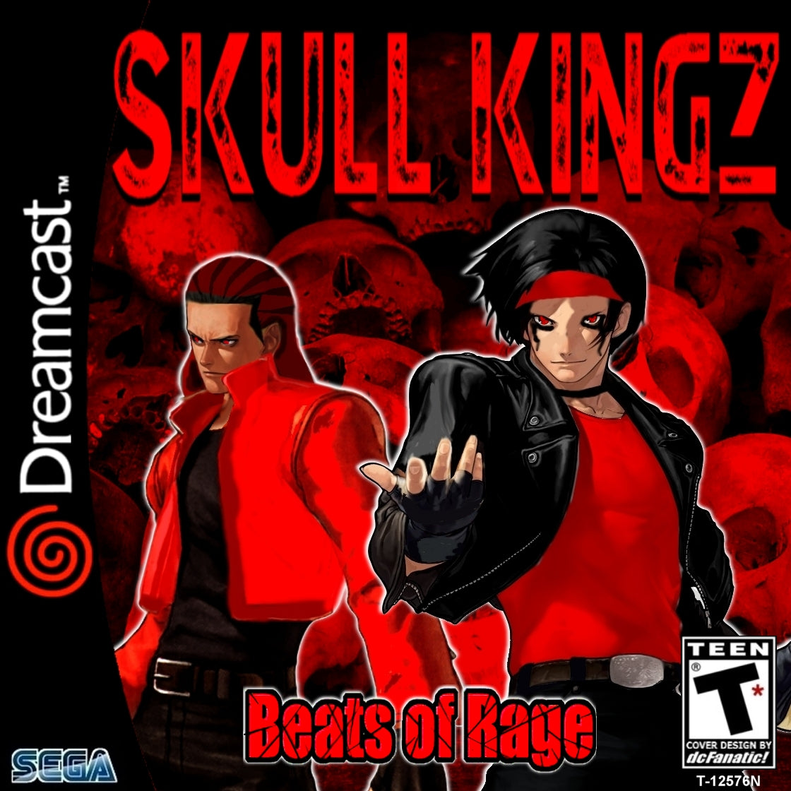 Skull Kingz Beats of Rage Sega Dreamcast Game