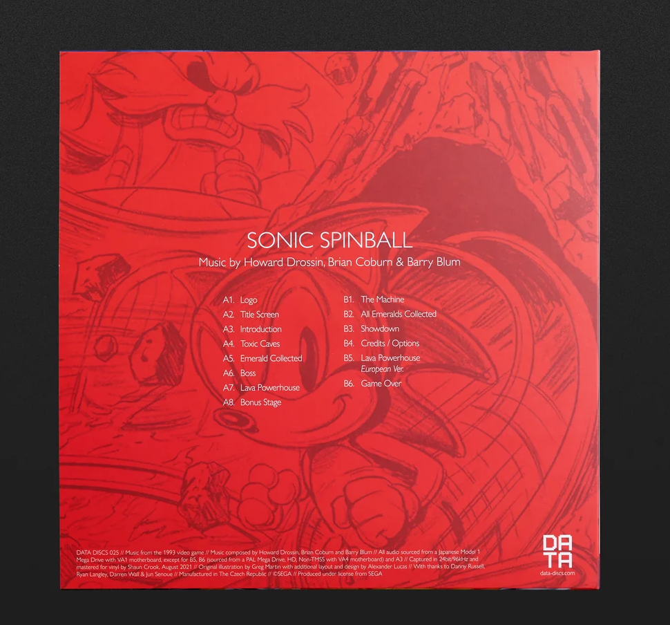 Sonic Spinball (1xLP Vinyl Record)