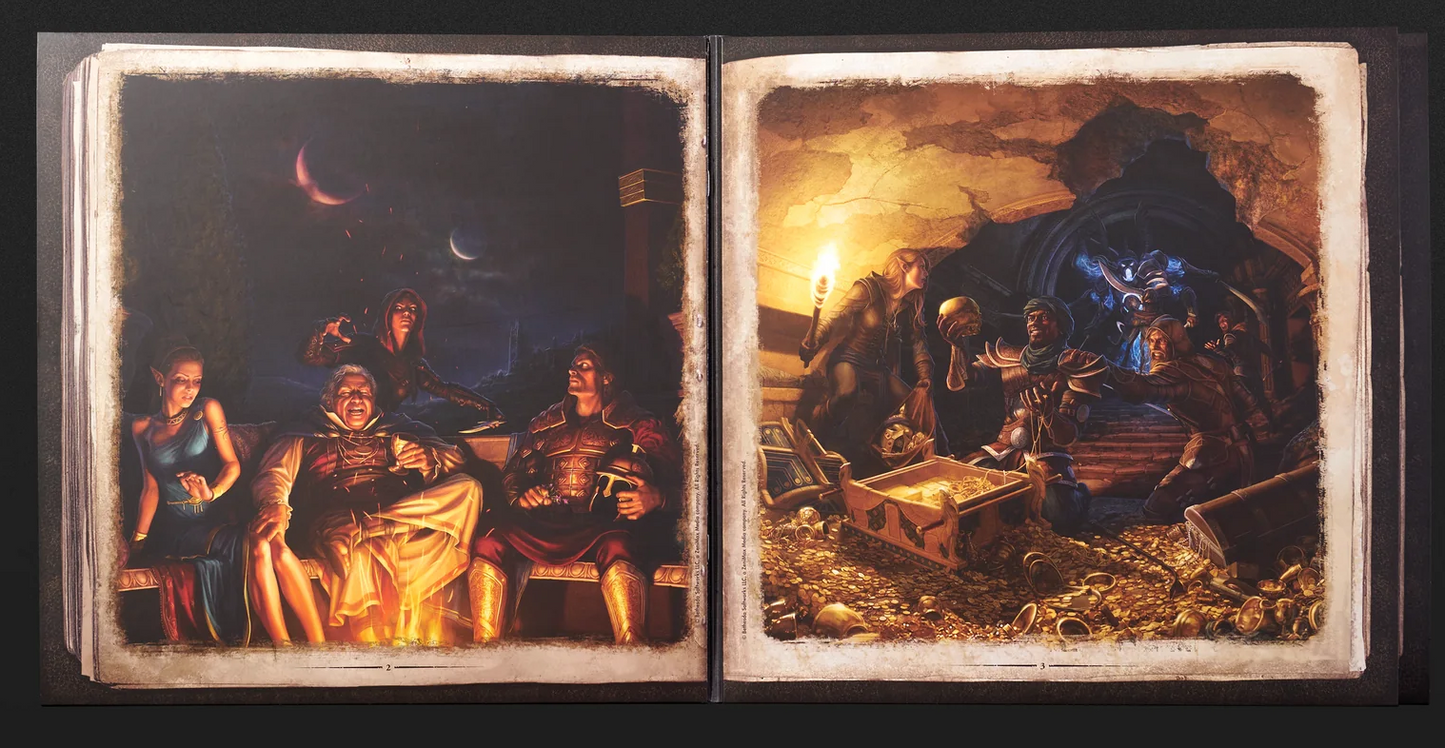 The Elder Scrolls Online: Selections From The Original Game Soundtrack - (4xLP Vinyl Record)
