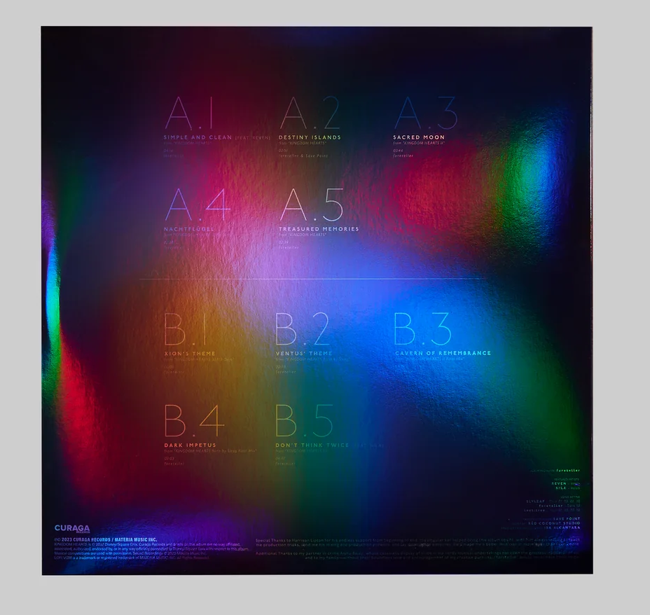 Video Game LoFi: KINGDOM HEARTS, Vol. 2 - The Ocean Between - foreteller (1xLP Vinyl Record)