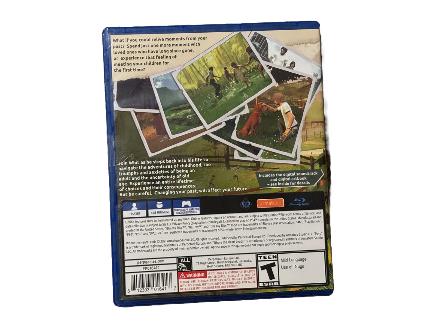 Where The Heart Leads Sony PlayStation 4 PS4 Complete