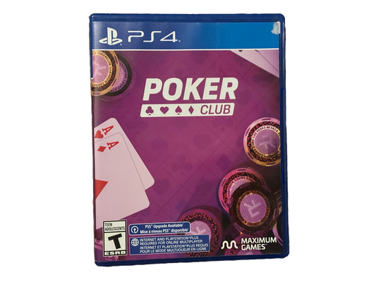 Poker Club Sony PlayStation 4 PS4