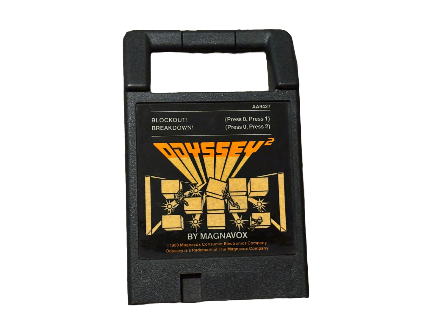 Blockout! / Breakdown! Magnavox Odyssey 2 Video Game
