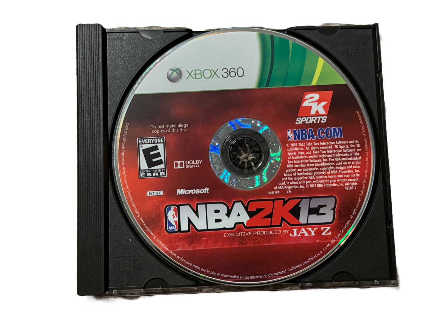 NBA 2K13 Xbox 360 Game
