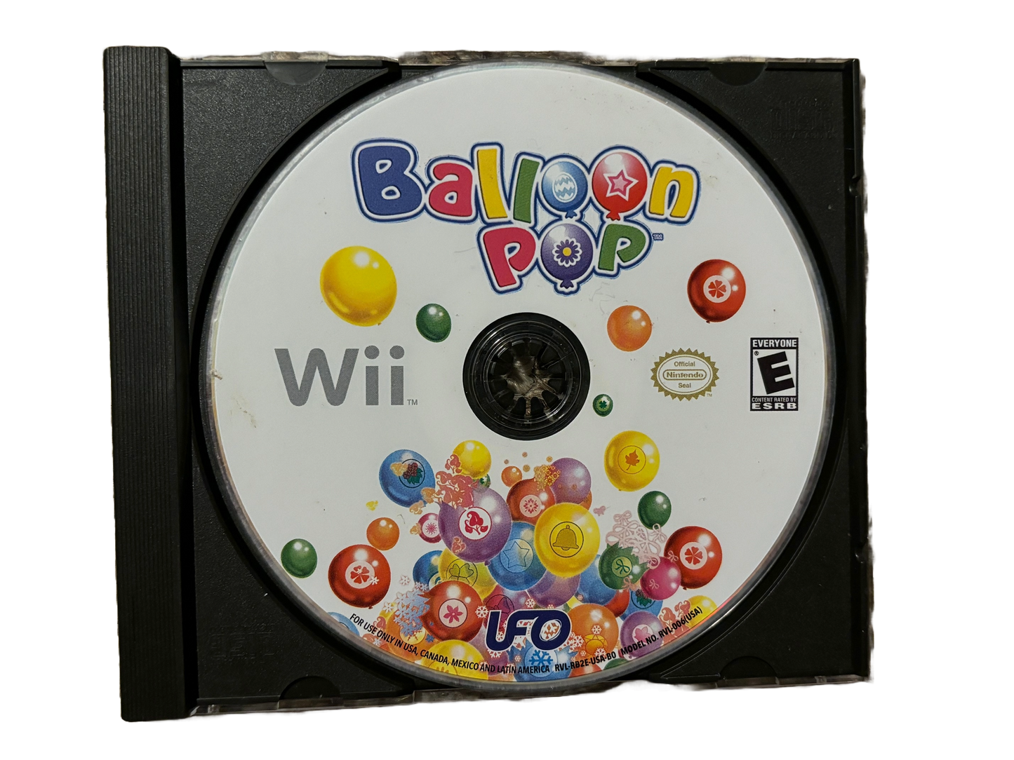 Balloon Pop Nintendo Wii Game